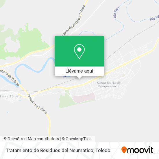 Mapa Tratamiento de Residuos del Neumatico