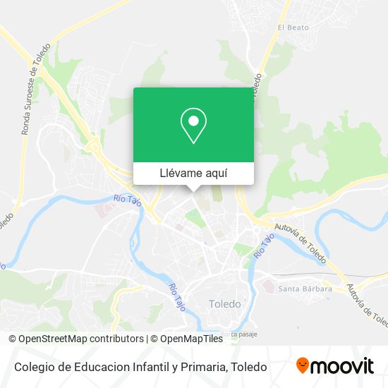 Mapa Colegio de Educacion Infantil y Primaria