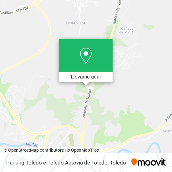 Mapa Parking Toledo e-Toledo Autovía de Toledo