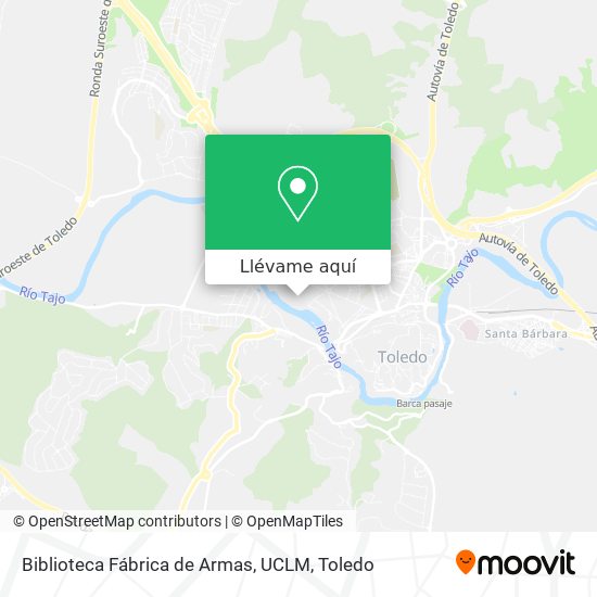 Mapa Biblioteca Fábrica de Armas, UCLM