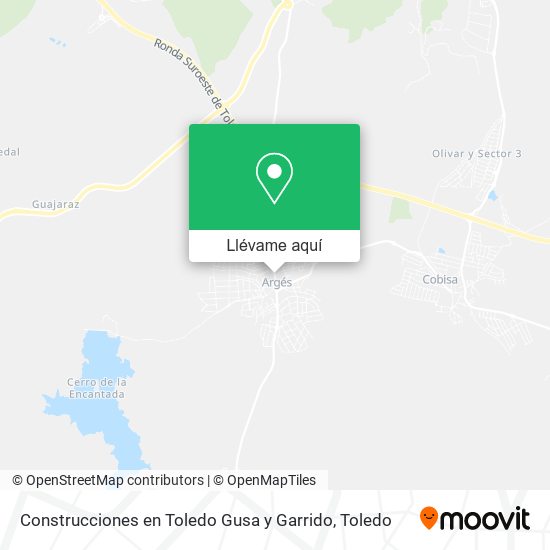 Mapa Construcciones en Toledo Gusa y Garrido