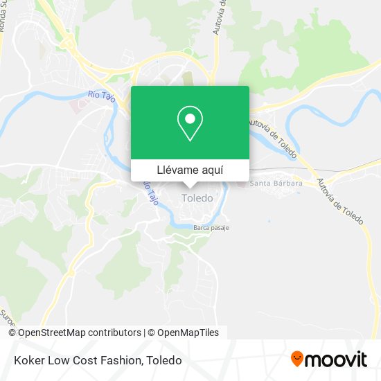Mapa Koker Low Cost Fashion