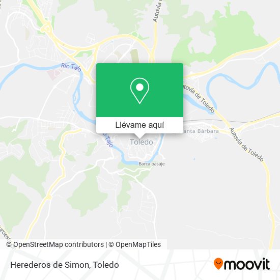 Mapa Herederos de Simon