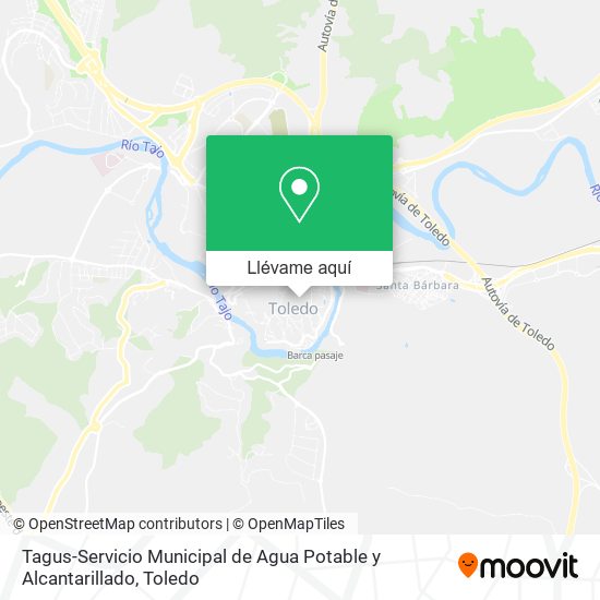 Mapa Tagus-Servicio Municipal de Agua Potable y Alcantarillado