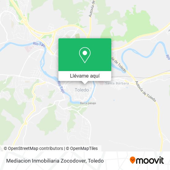 Mapa Mediacion Inmobiliaria Zocodover