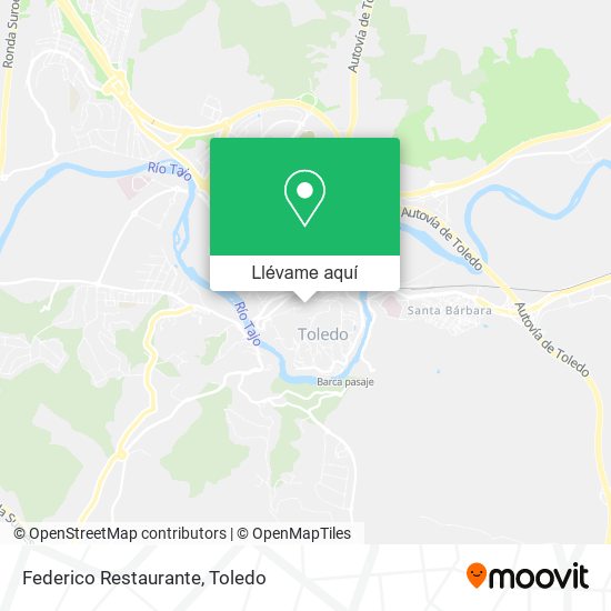 Mapa Federico Restaurante