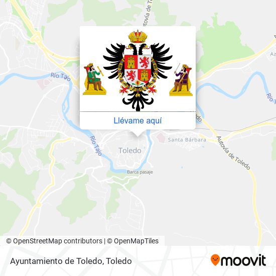 Mapa Ayuntamiento de Toledo