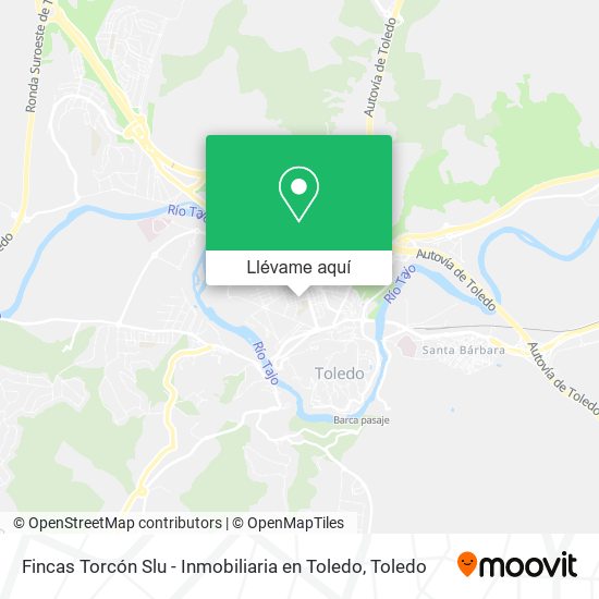 Mapa Fincas Torcón Slu - Inmobiliaria en Toledo