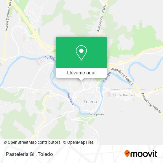 Mapa Pasteleria Gil