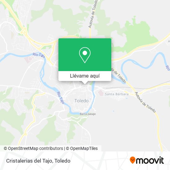 Mapa Cristalerias del Tajo