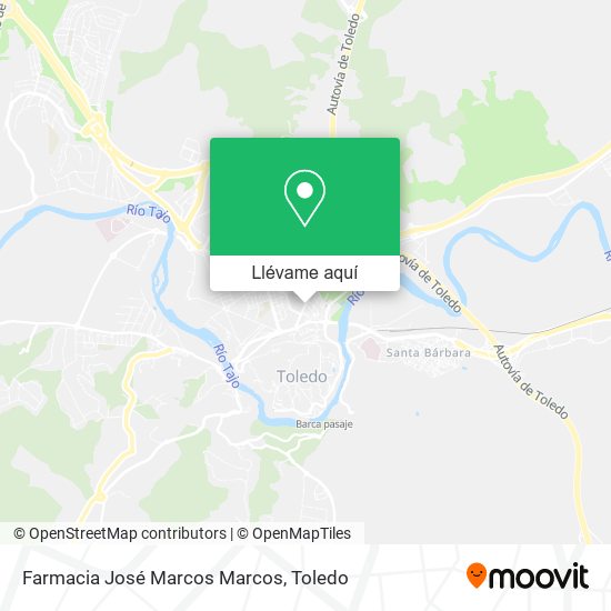 Mapa Farmacia José Marcos Marcos