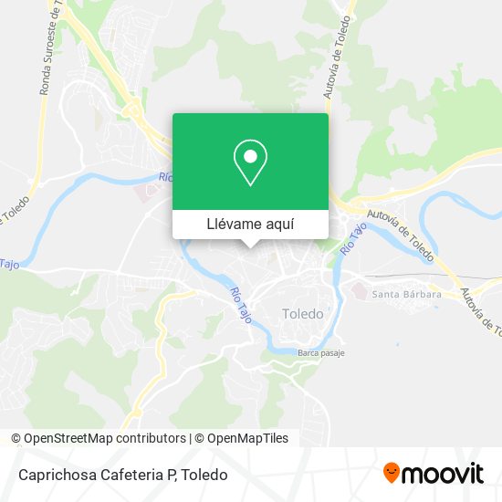 Mapa Caprichosa Cafeteria P