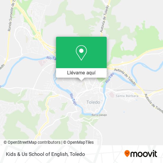 Mapa Kids & Us School of English