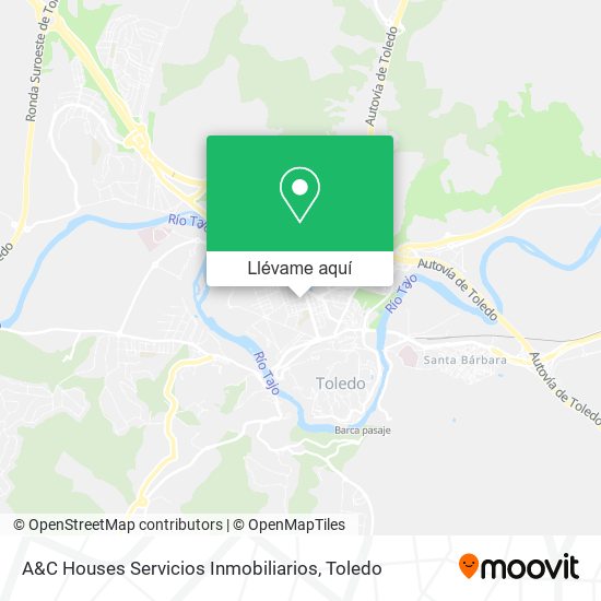 Mapa A&C Houses Servicios Inmobiliarios