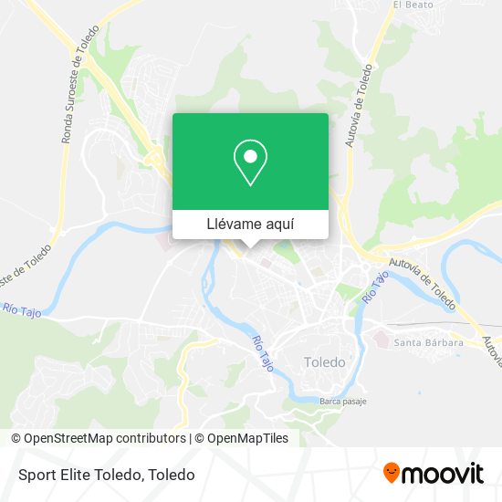 Mapa Sport Elite Toledo