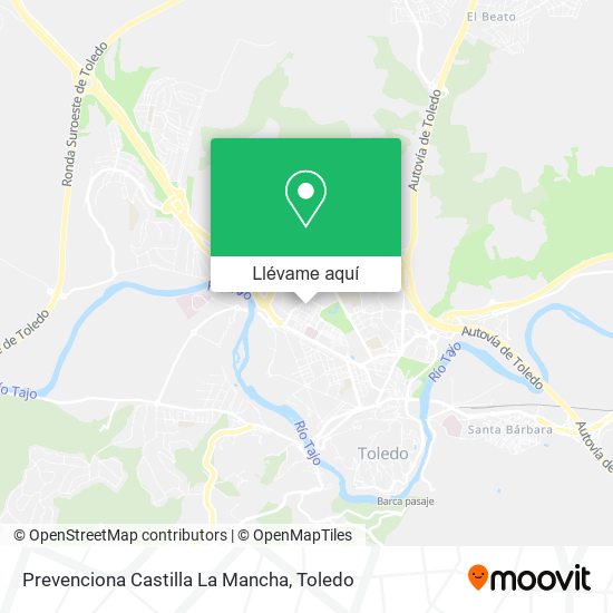 Mapa Prevenciona Castilla La Mancha