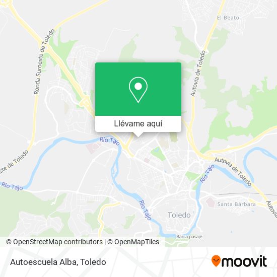 Mapa Autoescuela Alba