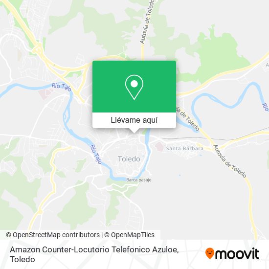 Mapa Amazon Counter-Locutorio Telefonico Azuloe