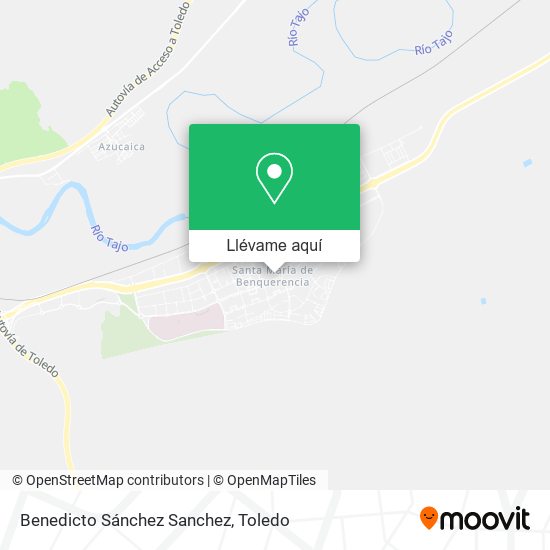 Mapa Benedicto Sánchez Sanchez
