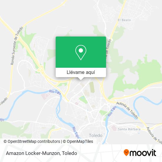 Mapa Amazon Locker-Munzon