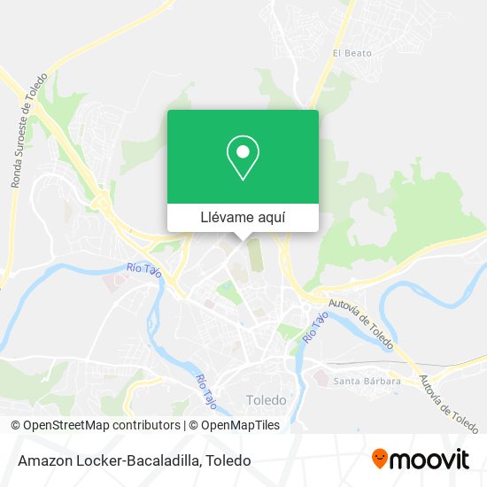 Mapa Amazon Locker-Bacaladilla