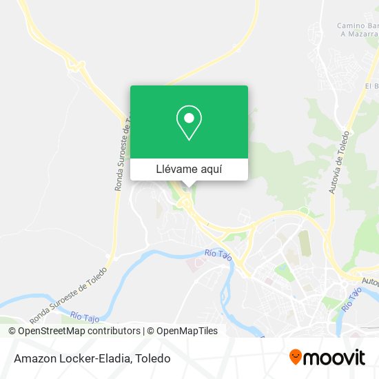 Mapa Amazon Locker-Eladia