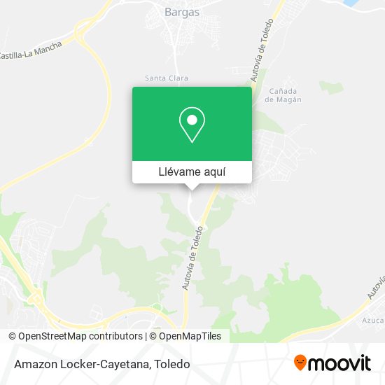 Mapa Amazon Locker-Cayetana