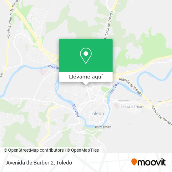 Mapa Avenida de Barber 2
