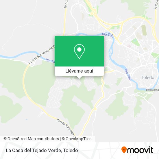 Mapa La Casa del Tejado Verde