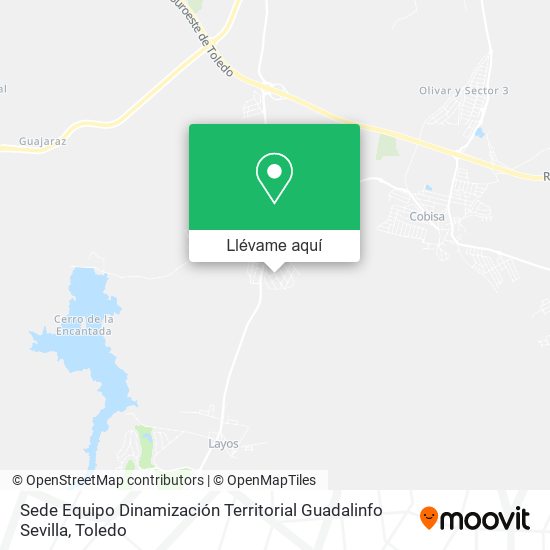 Mapa Sede Equipo Dinamización Territorial Guadalinfo Sevilla