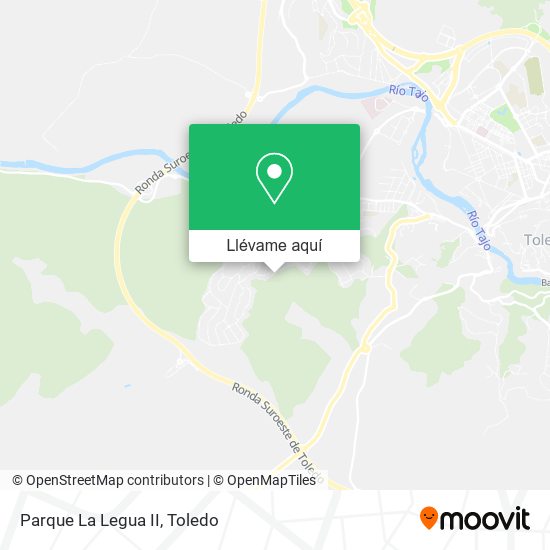 Mapa Parque La Legua II