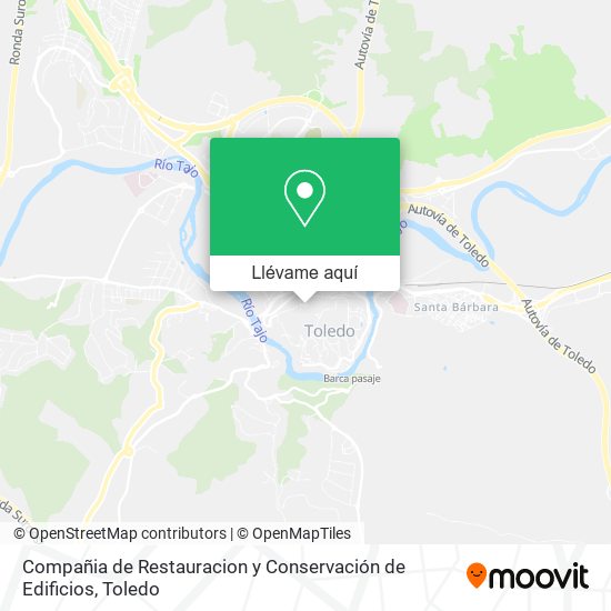 Mapa Compañia de Restauracion y Conservación de Edificios