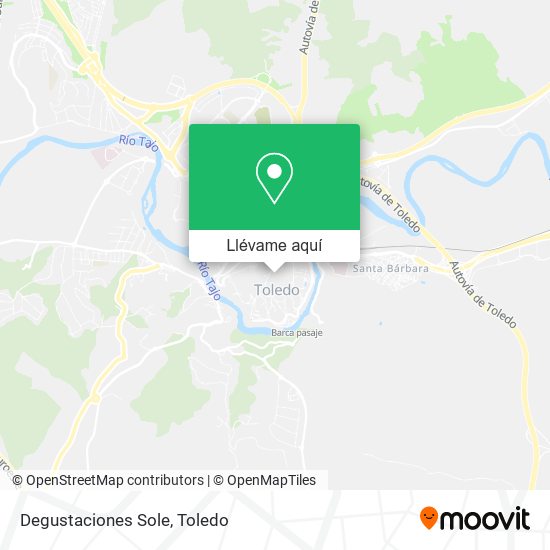 Mapa Degustaciones Sole