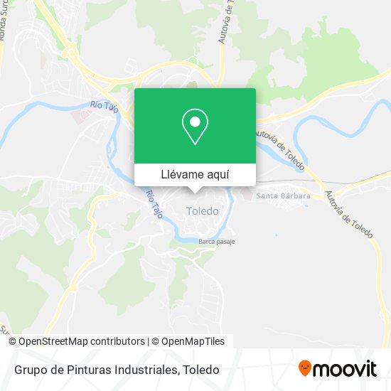 Mapa Grupo de Pinturas Industriales