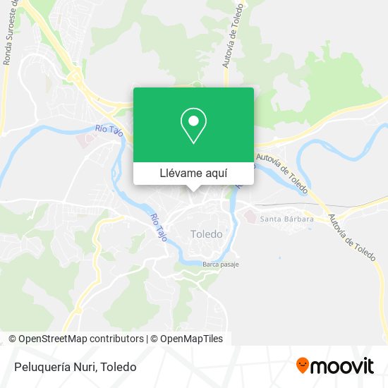 Mapa Peluquería Nuri