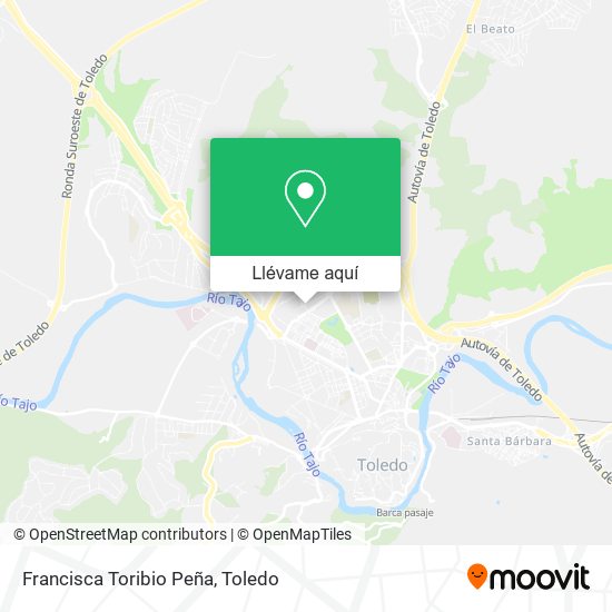 Mapa Francisca Toribio Peña