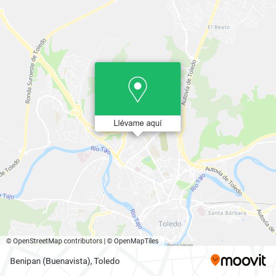 Mapa Benipan (Buenavista)