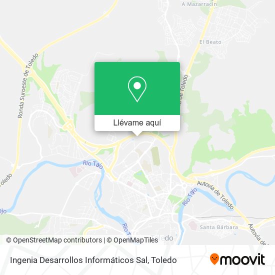 Mapa Ingenia Desarrollos Informáticos Sal