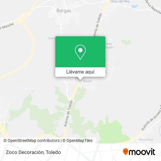 Mapa Zoco Decoración