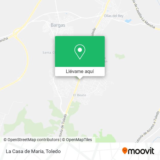 Mapa La Casa de María