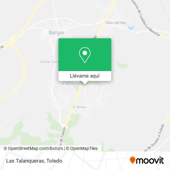 Mapa Las Talanqueras