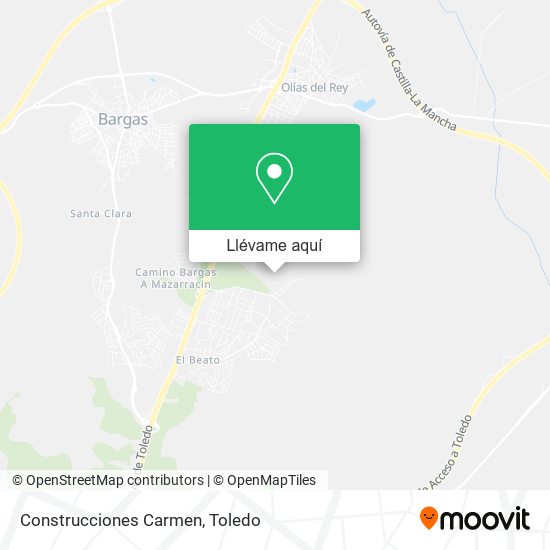 Mapa Construcciones Carmen