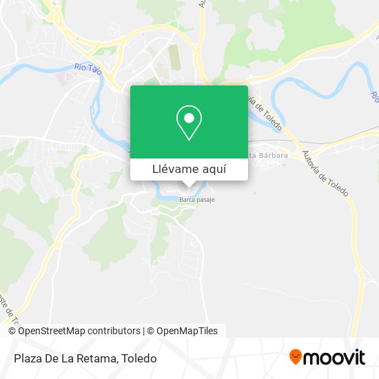 Mapa Plaza De La Retama