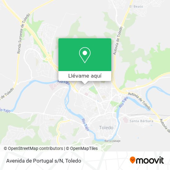 Mapa Avenida de Portugal s/N