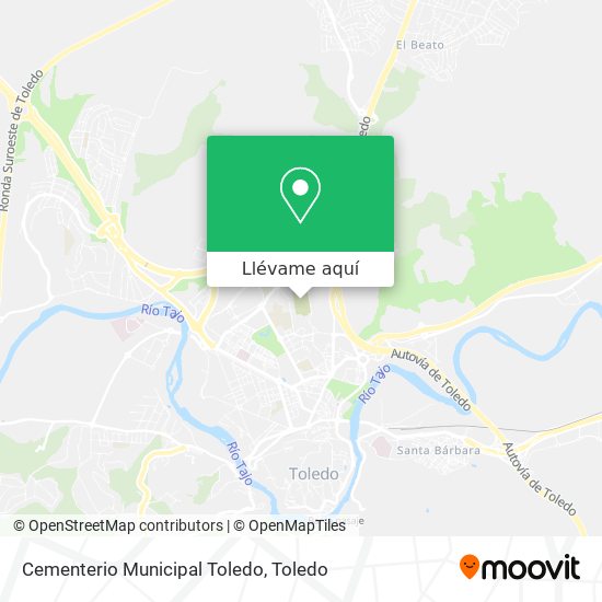 Mapa Cementerio Municipal Toledo