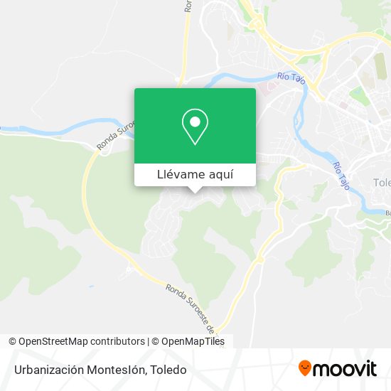 Mapa Urbanización MontesIón