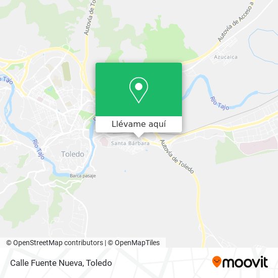 Mapa Calle Fuente Nueva