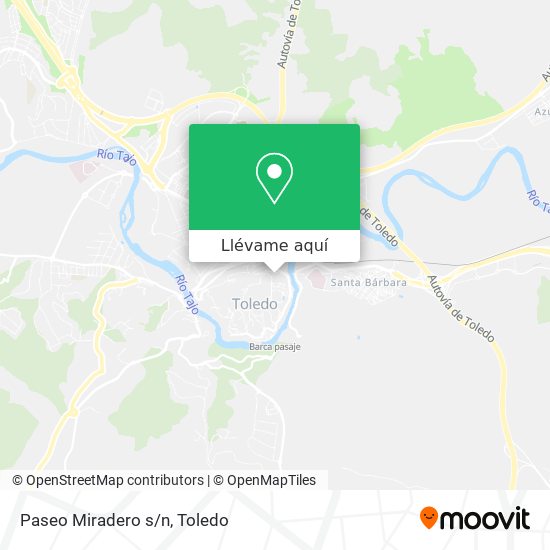 Mapa Paseo Miradero s/n