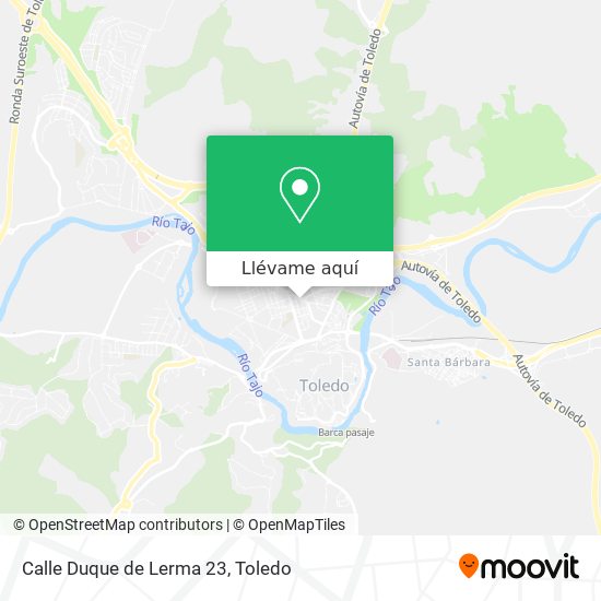 Mapa Calle Duque de Lerma 23