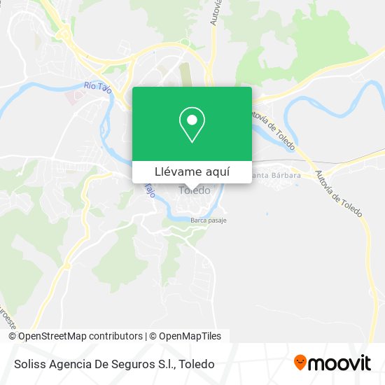 Mapa Soliss Agencia De Seguros S.l.